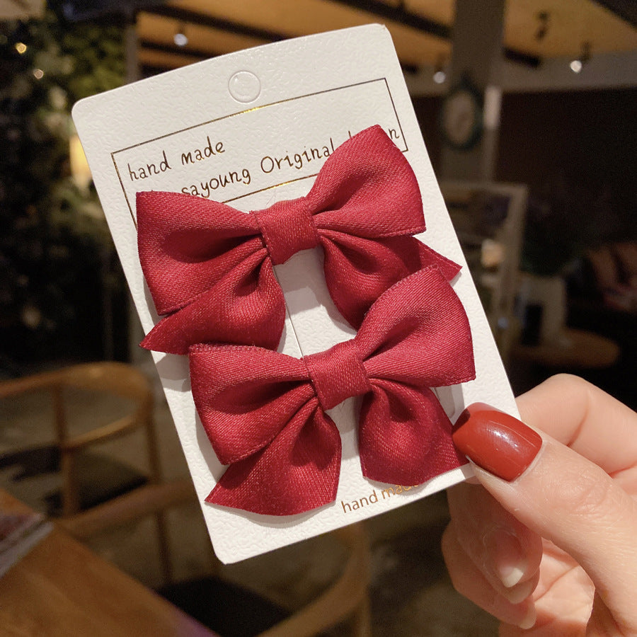 Bow hair clip