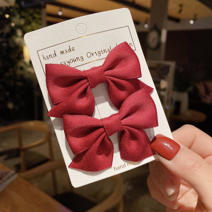 Bow hair clip