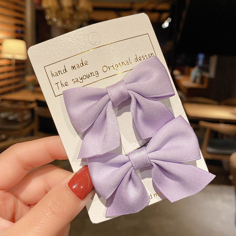 Bow hair clip