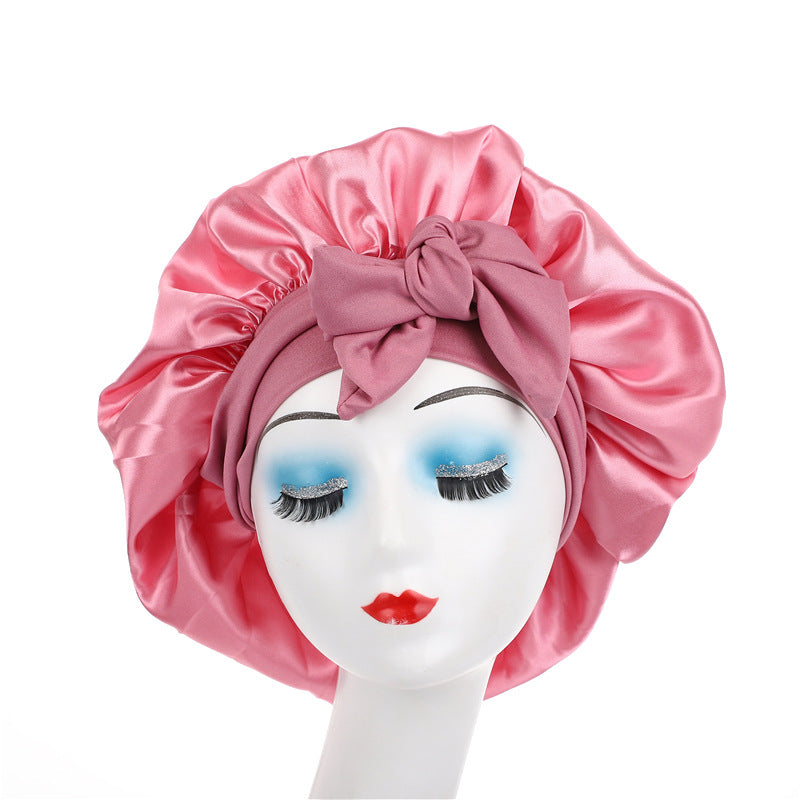 Bow headscarf hat