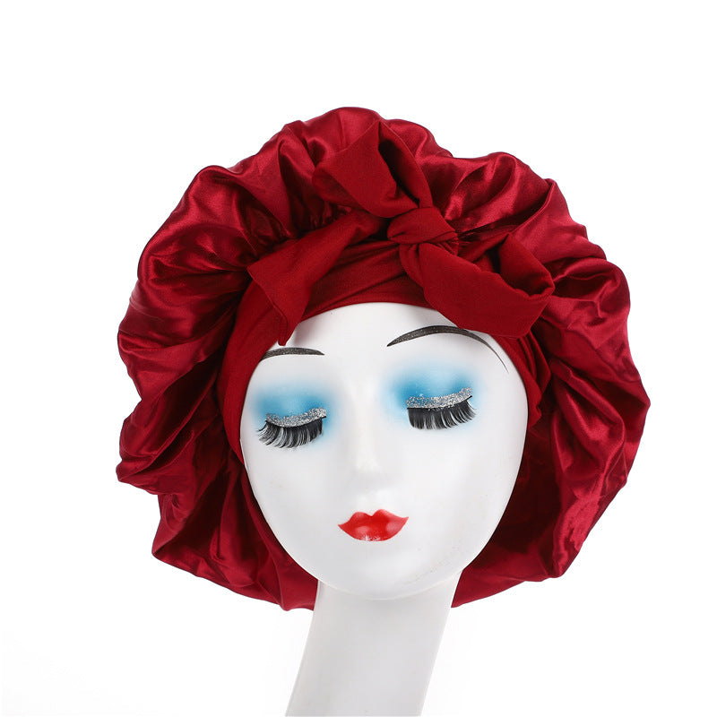 Bow headscarf hat
