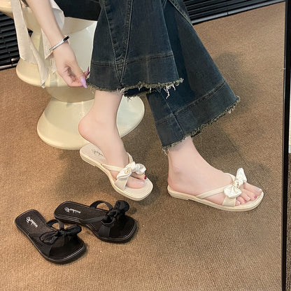 Bow-knot flip-flops