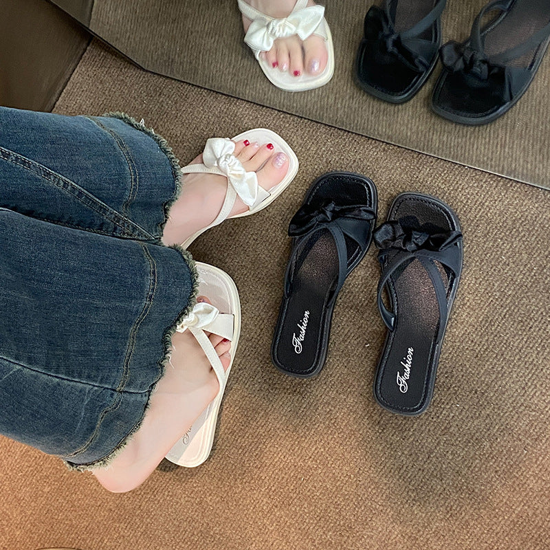 Bow-knot flip-flops
