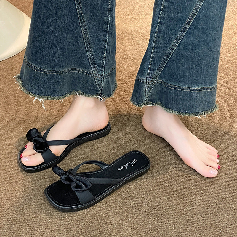 Bow-knot flip-flops