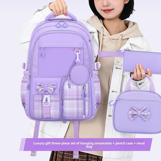 Bow Tie Design School Backpack