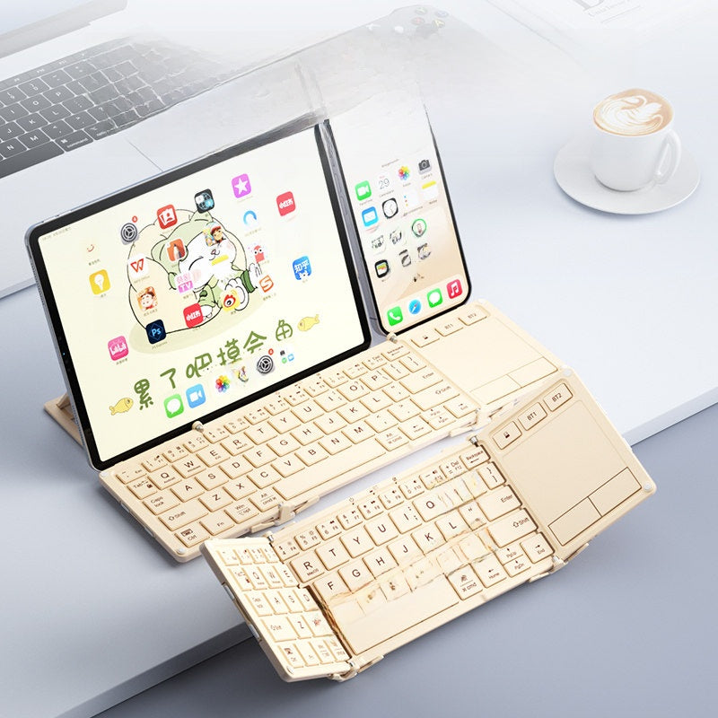 Bow Wireless Bluetooth Folding Keyboard and Mouse Set
