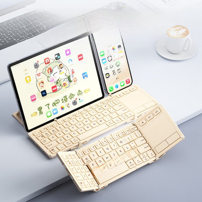 Bow Wireless Bluetooth Folding Keyboard and Mouse Set