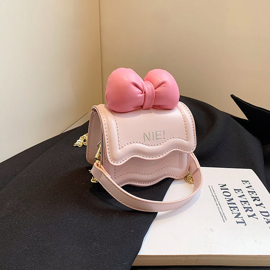Bowknot Chain Crossbody Bag