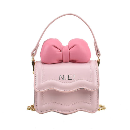 Bowknot Chain Crossbody Bag