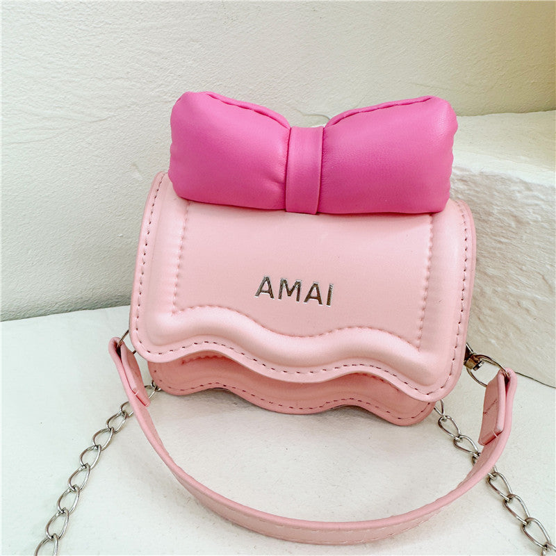 Bowknot Chain Crossbody Bag