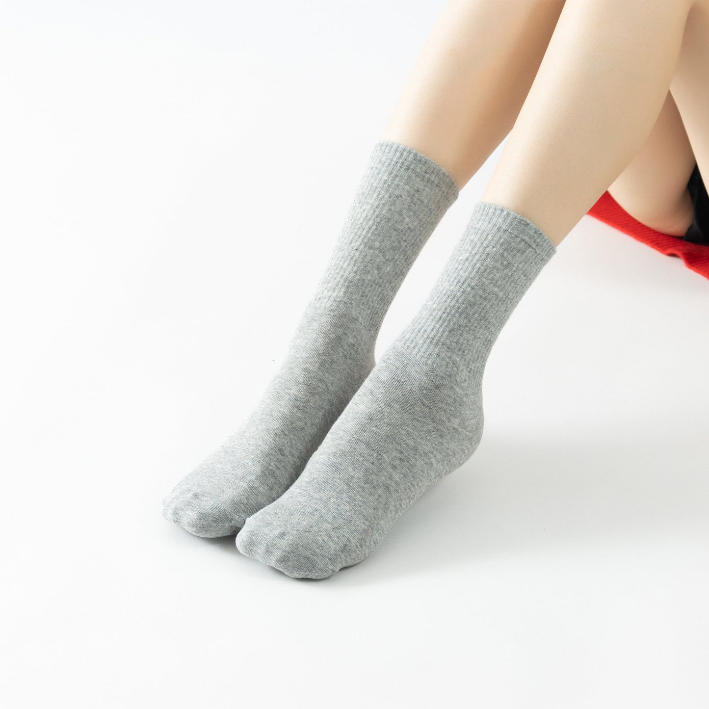 Bowknot Embroidered Non-Slip Yoga Socks