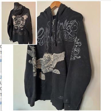 Bowknot-print versatile hoodie