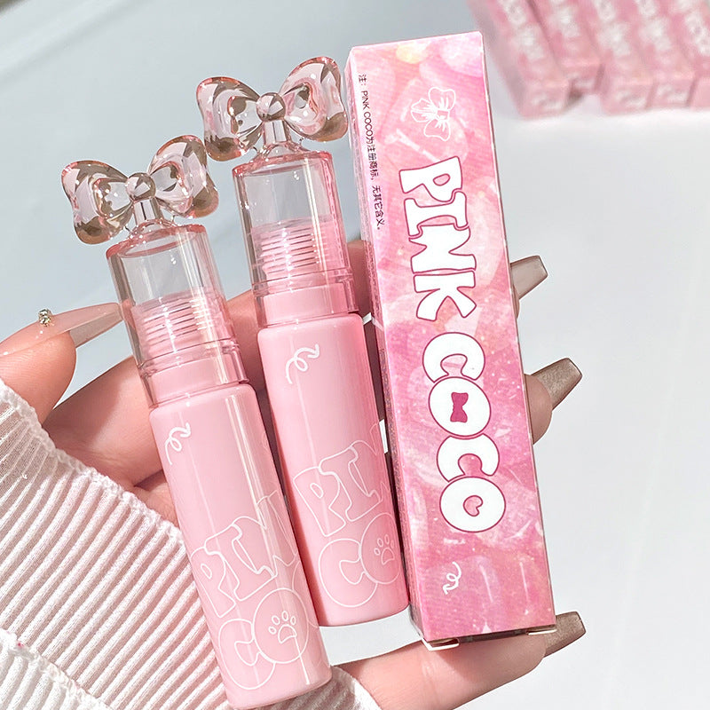 bowknot Shui Yang mirror lip glaze