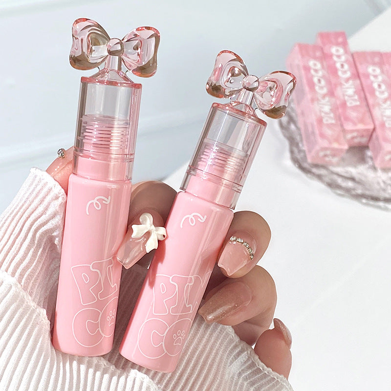 bowknot Shui Yang mirror lip glaze