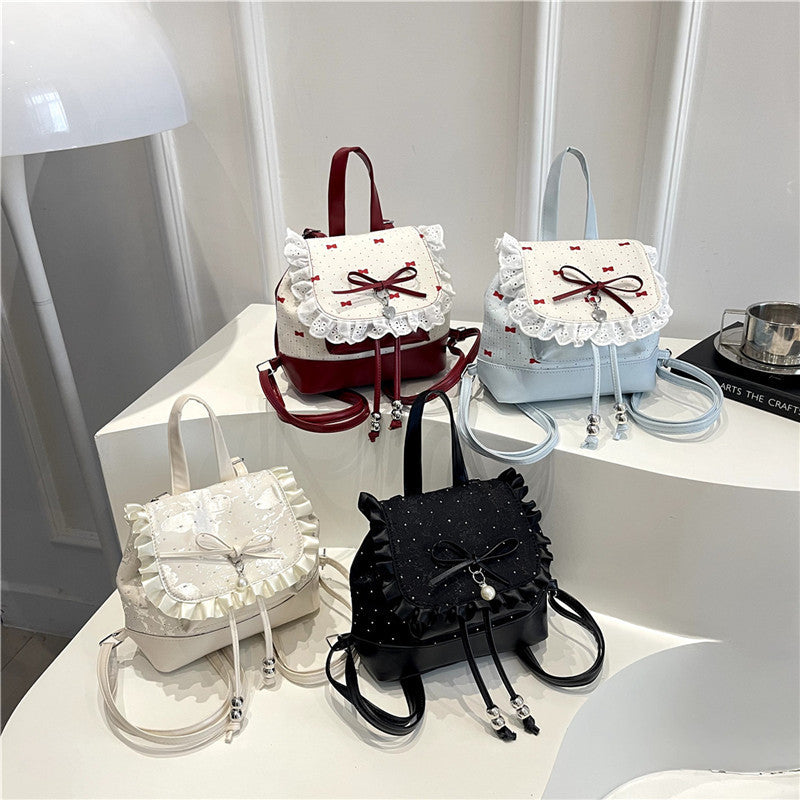 Bowknot Travel Backpack for Women