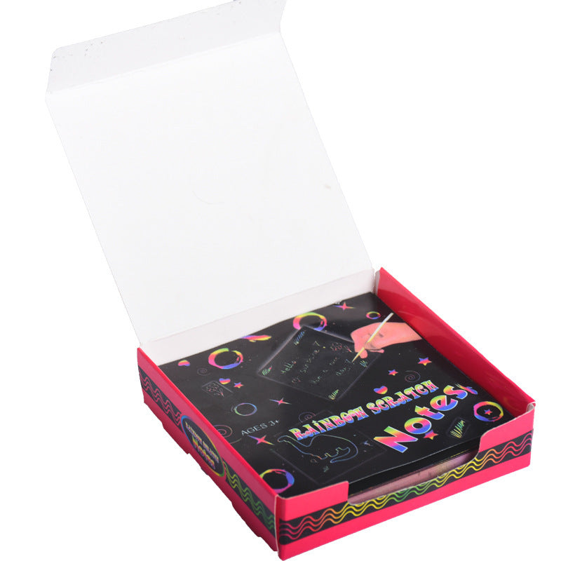 boxed scraping paper