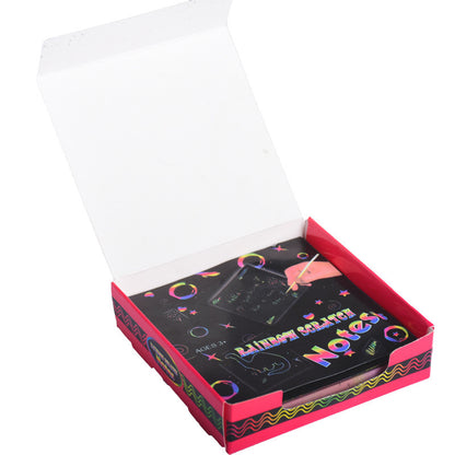 boxed scraping paper