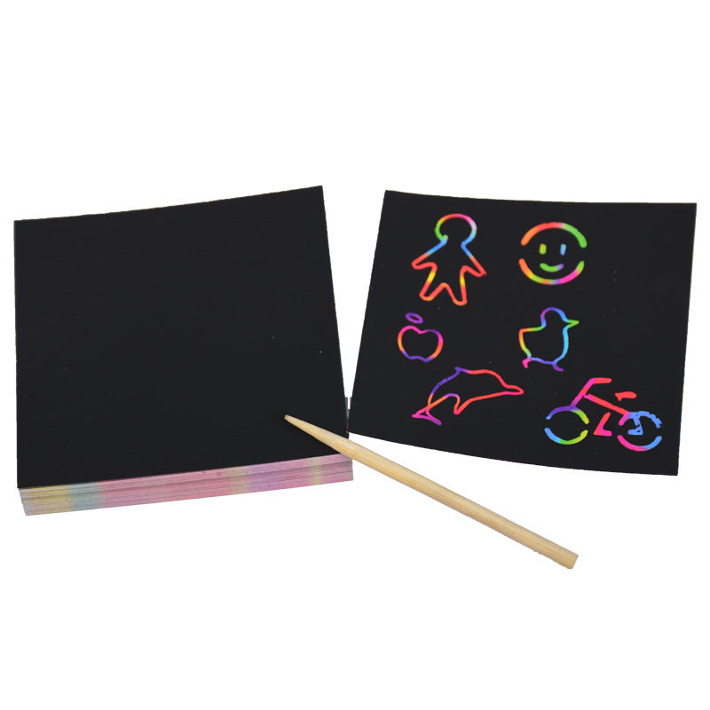boxed scraping paper