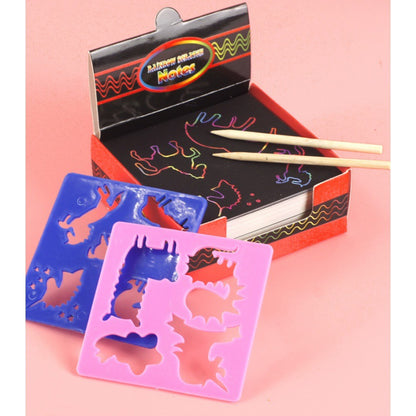 boxed scraping paper