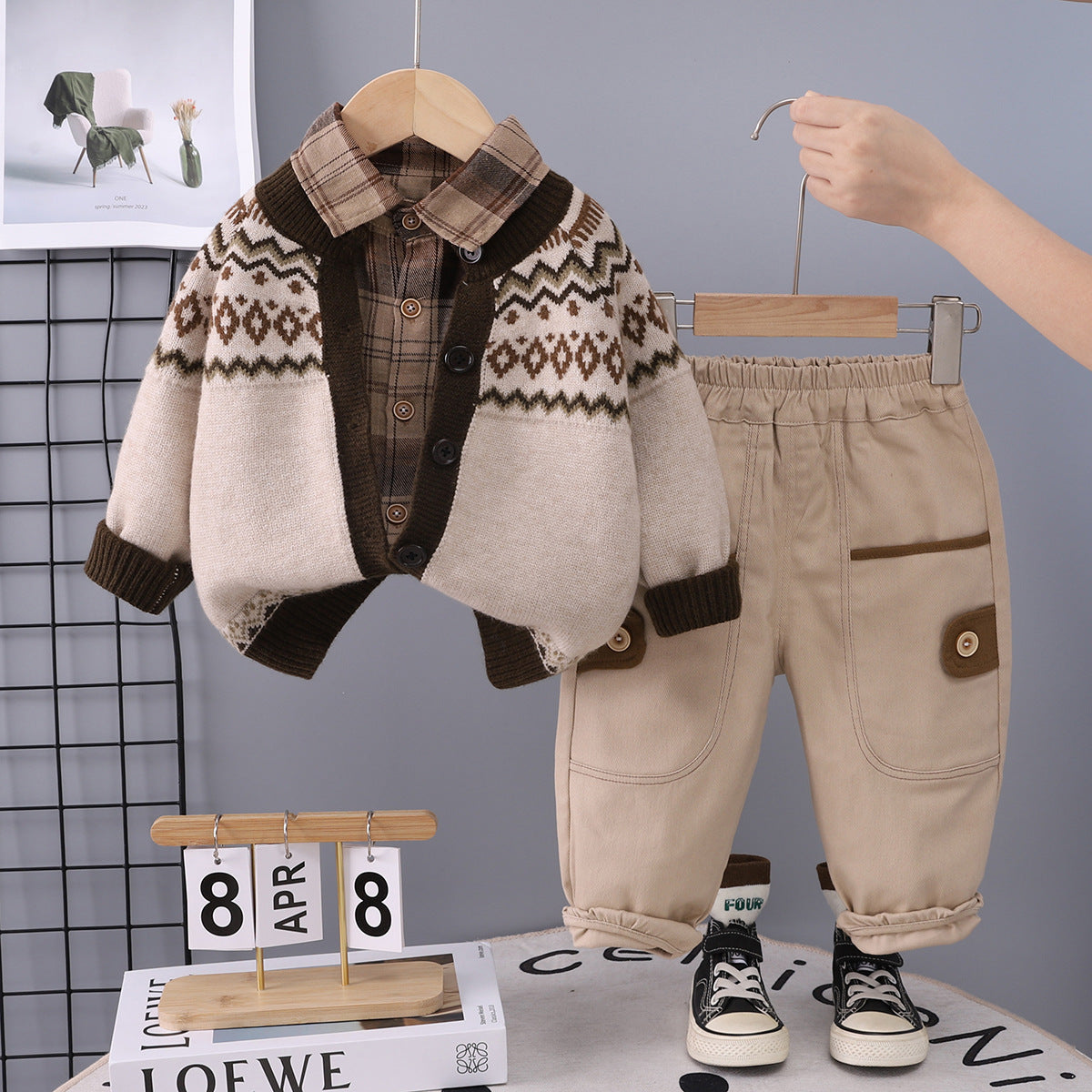 Boys Knitted Suit