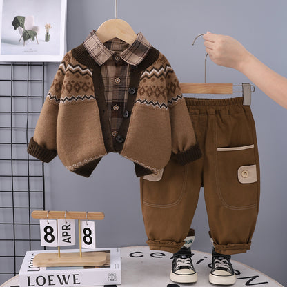 Boys Knitted Suit