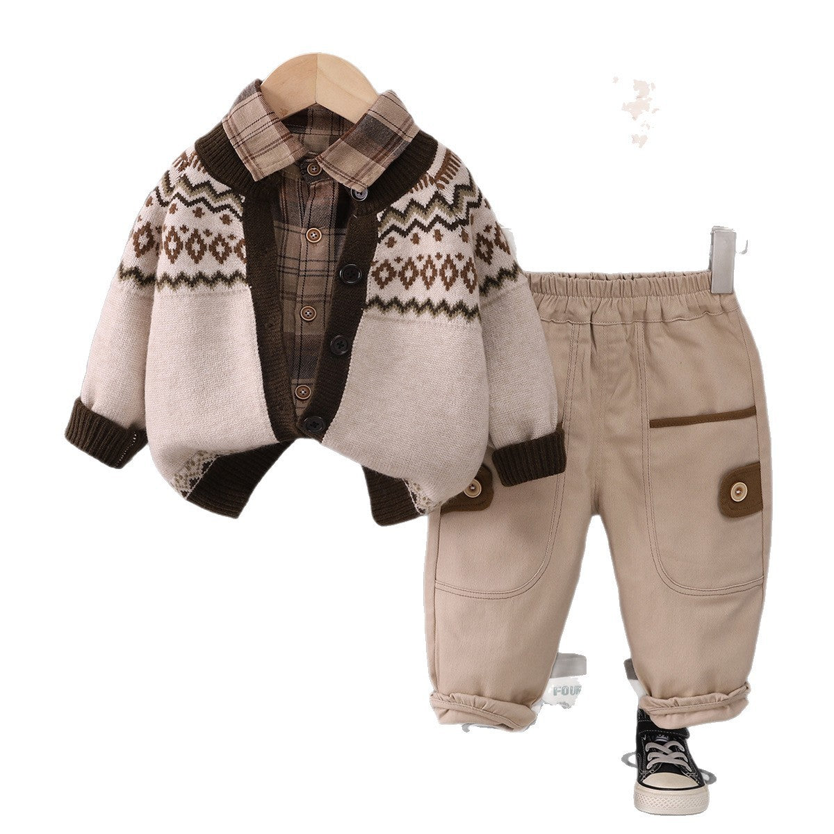 Boys Knitted Suit