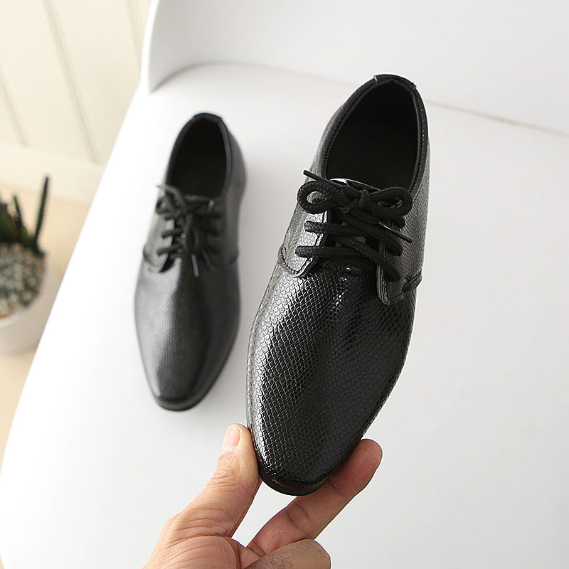 Boys leather shoes