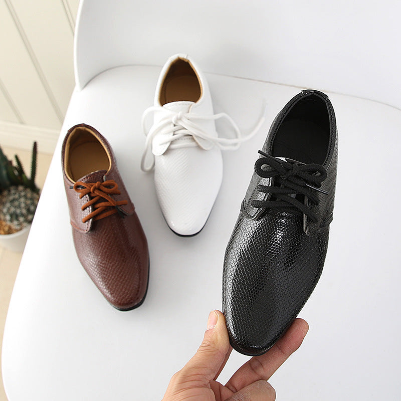 Boys leather shoes