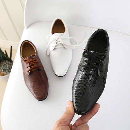 Boys leather shoes