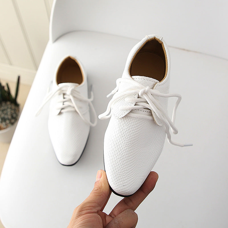 Boys leather shoes