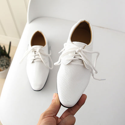 Boys leather shoes