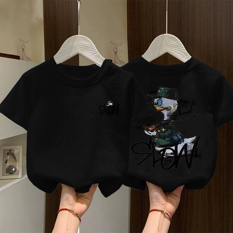 Boys' Pure Cotton Short-Sleeve T-Shirt