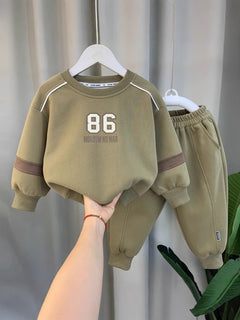 Round neck suit 08 card green
