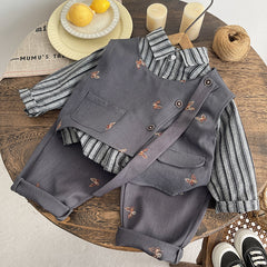 Boys suit-grey