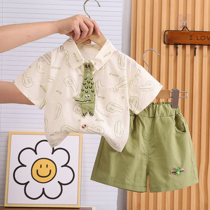Boys Summer Short Sleeve Set