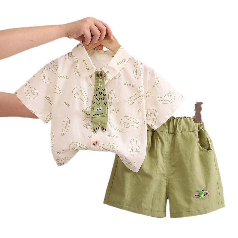 Boys Summer Short Sleeve Set
