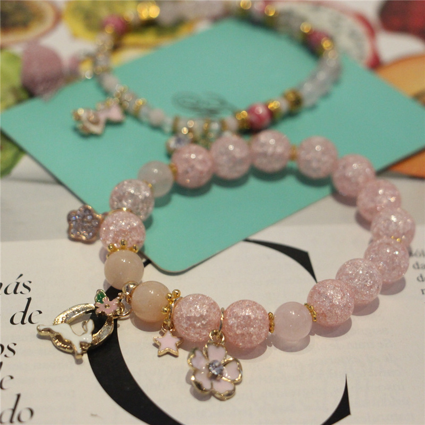 Multilayer Natural Stone Bracelet – Retro Fashion Jewelry