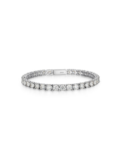Bracelet with numerous diamonds