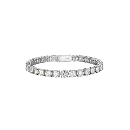 Bracelet with numerous diamonds