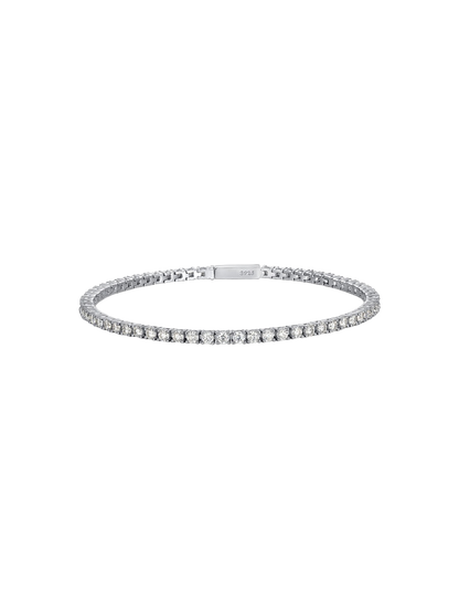 Bracelet with numerous diamonds