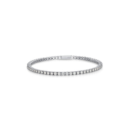 Bracelet with numerous diamonds