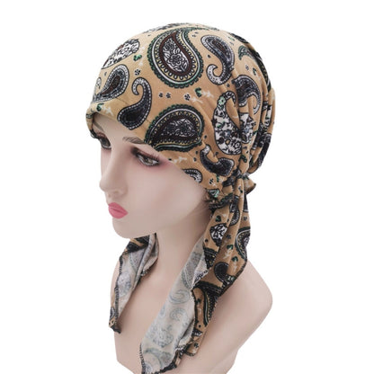 Braid headscarf hat