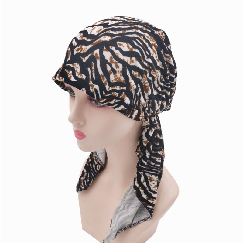 Braid headscarf hat