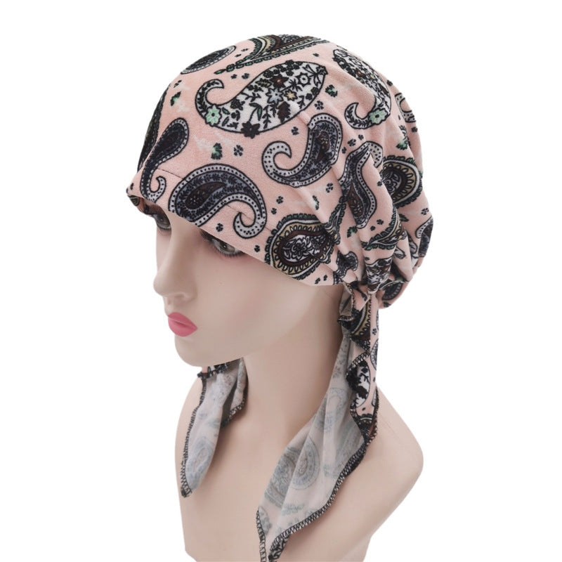 Braid headscarf hat