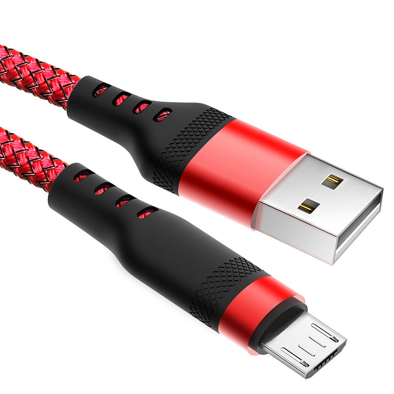 Braided Fast Charging USB Cable with Multiple Interfaces
