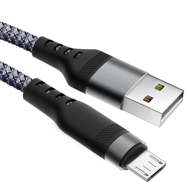 Braided Fast Charging USB Cable with Multiple Interfaces