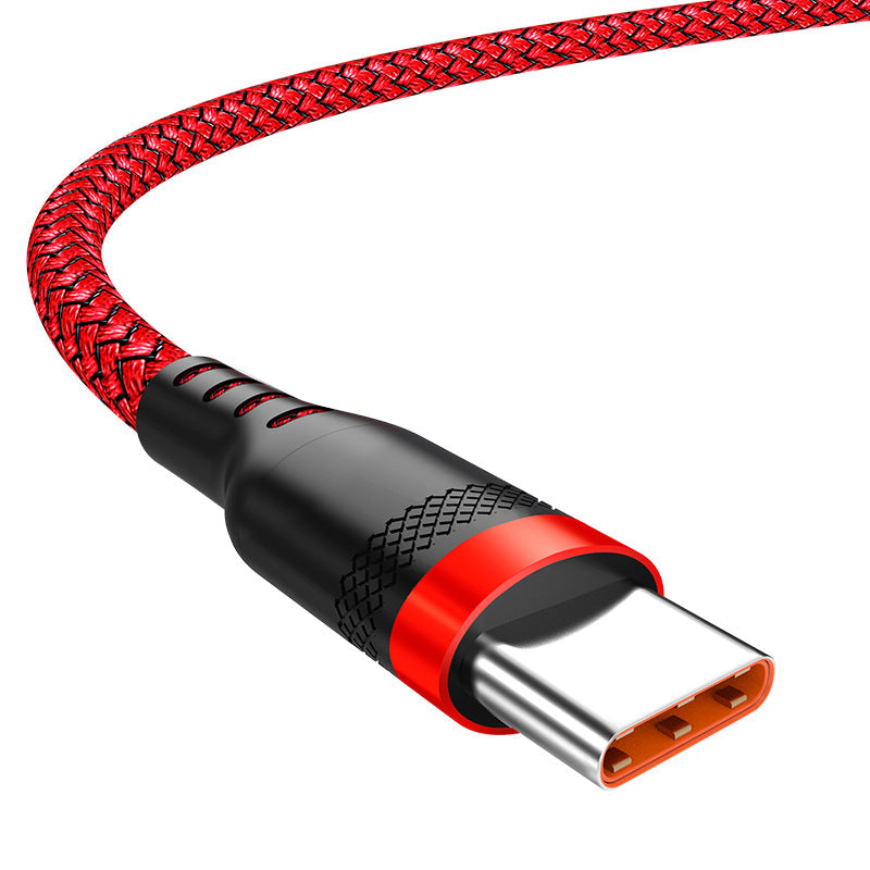 Braided Fast Charging USB Cable with Multiple Interfaces