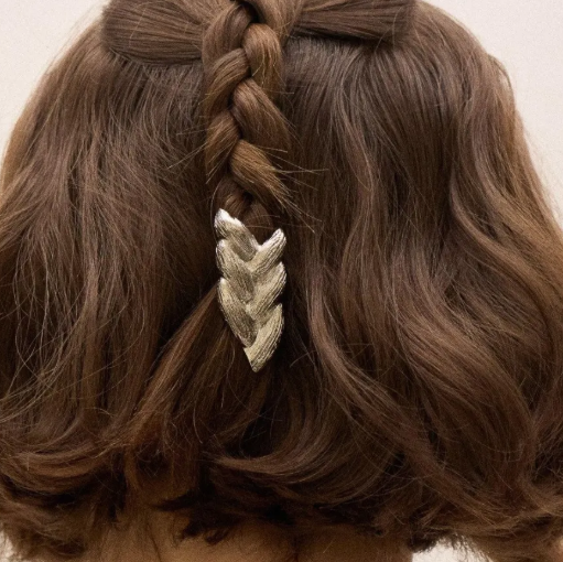 Braided Metal Hair Tie