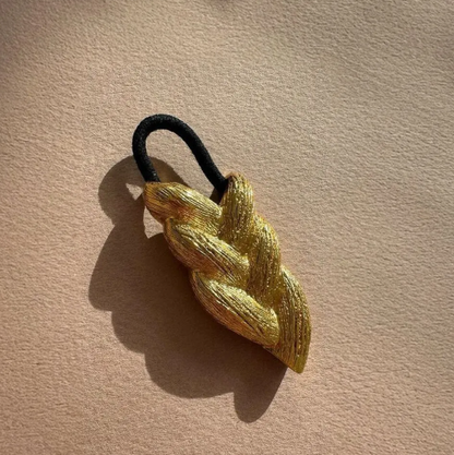 Braided Metal Hair Tie