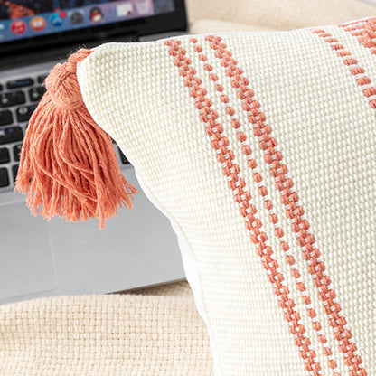 Braided pillow cover